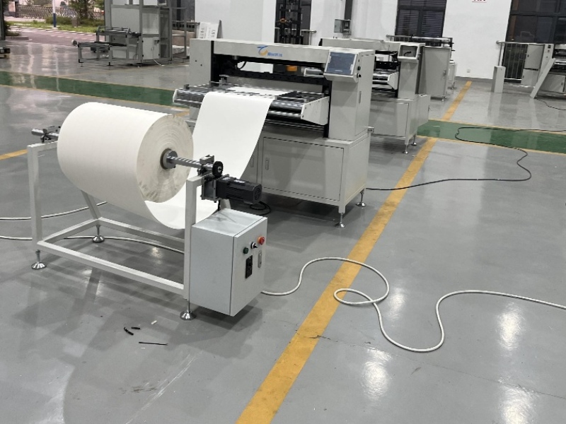 Filter Media Folding and Forming Machine
