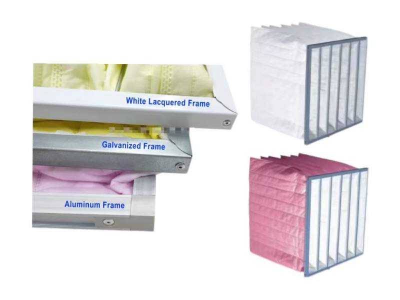 Medium Filter Air Conditioning Hospitals Electronics Plcket Filter