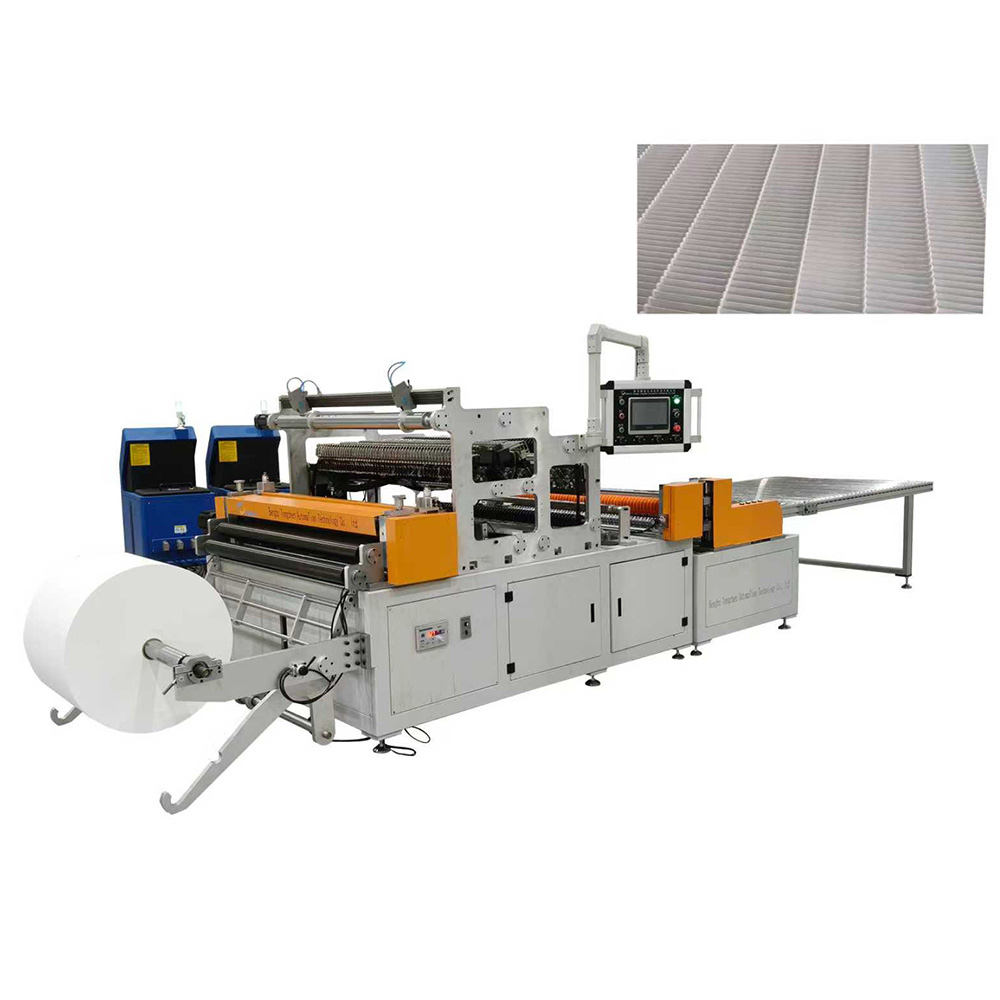300mm Pleat Height HEPA Mini Filter Pleating Machine Production Line