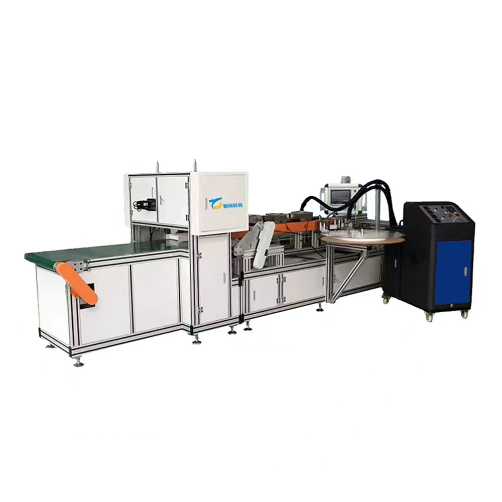 Fully Automatic Continuous Edge-Gluing Machine