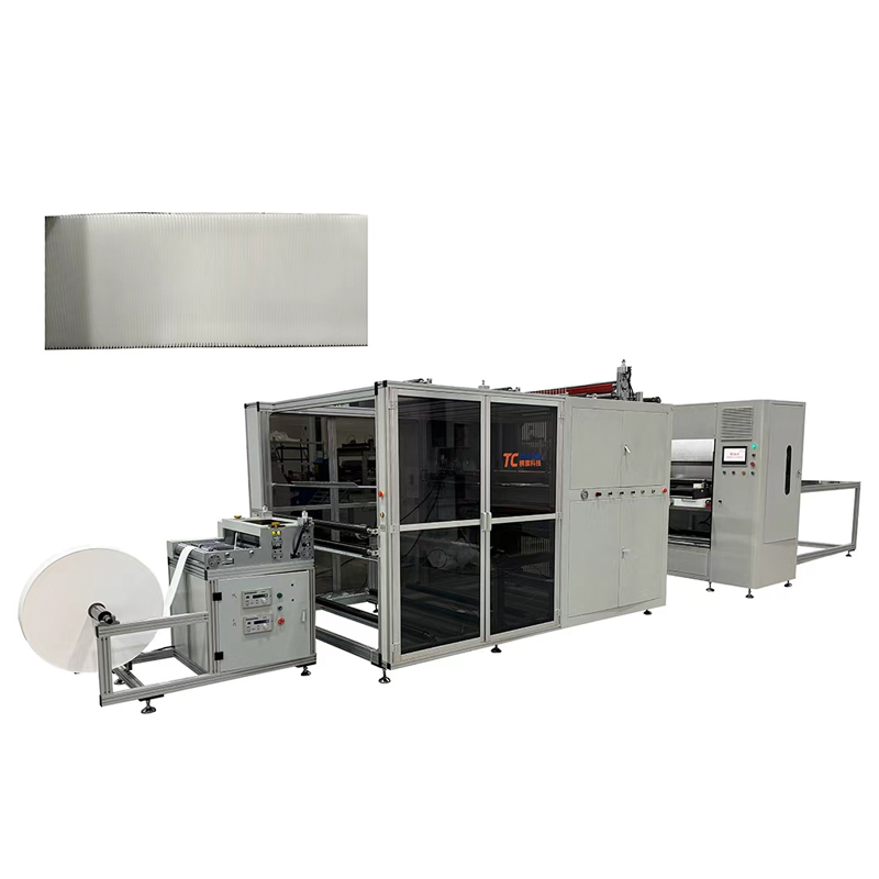 300mm Pleat Height High-Temperature Resistant Glass Fiber Filter Paper Folding Production Line