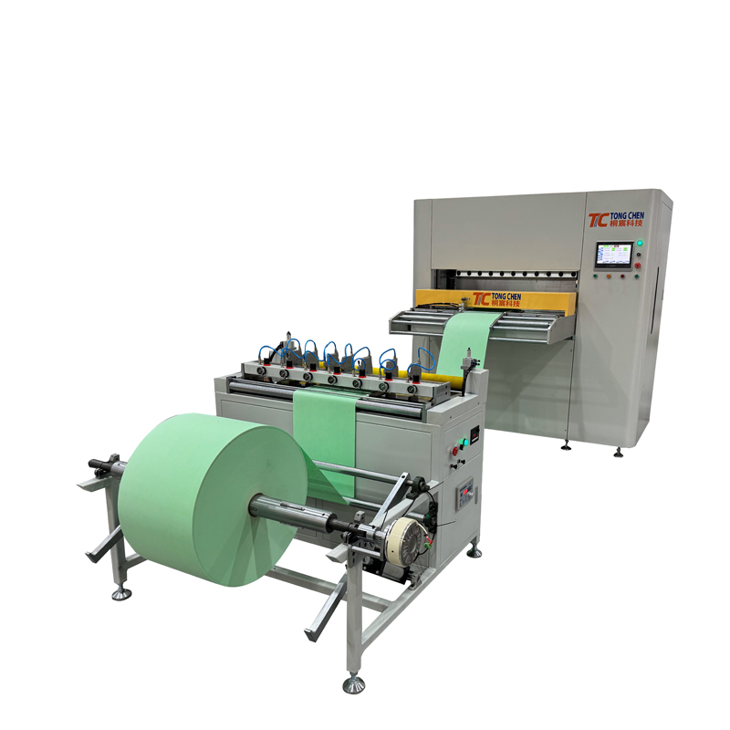300mm Pleat Height Fully Automatic Servo Motor Pleating Production Line (Seventh Generation)