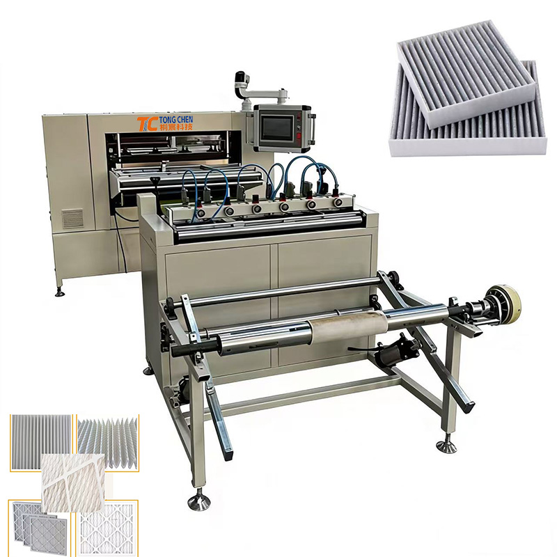Knife Type Filter Folding Machine