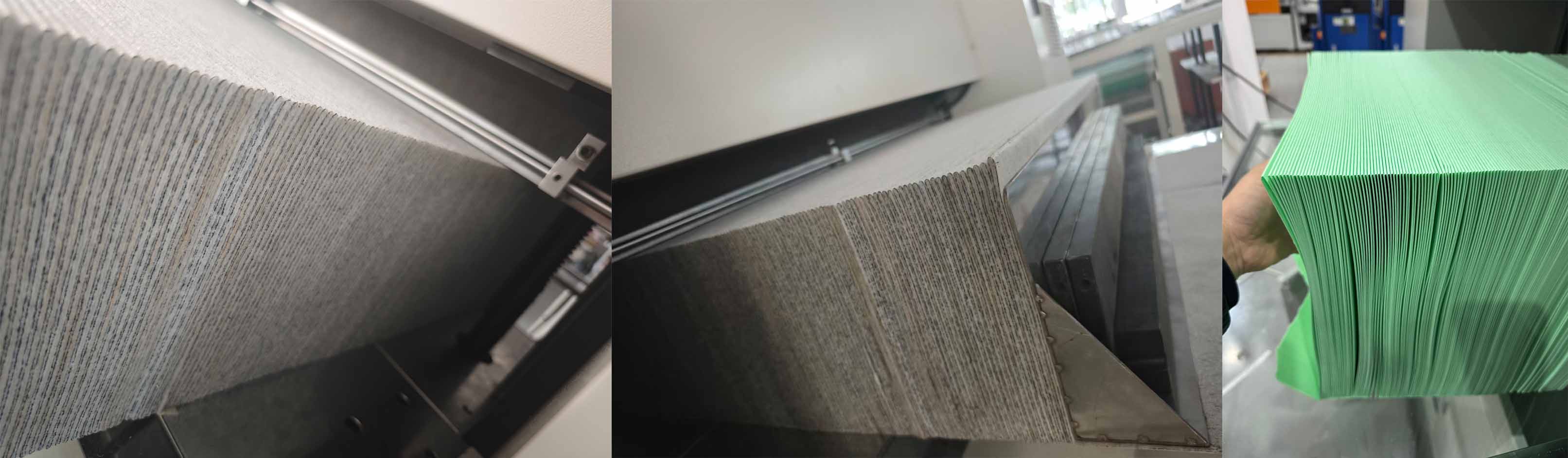 Auto-Operated Pleating Production Line Auto-Operated Pleating Production Line