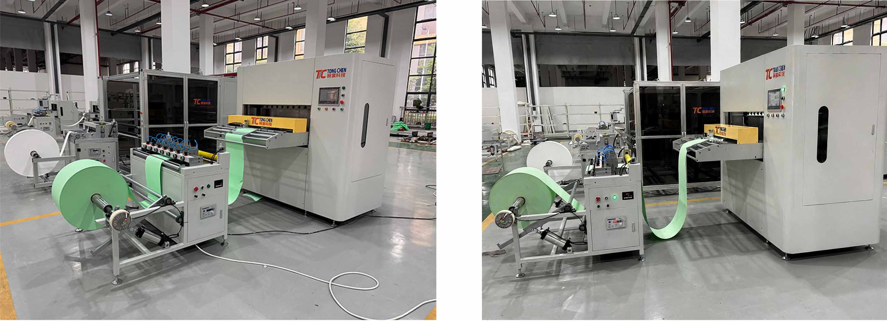 High-Efficiency 300mm Pleat Height Fully Automatic Pleating Line High-Efficiency 300mm Pleat Height Fully Automatic Pleating Line