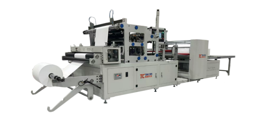 High-Efficiency Filter Pleating and Glue Machine High-Efficiency Filter Pleating and Glue Machine