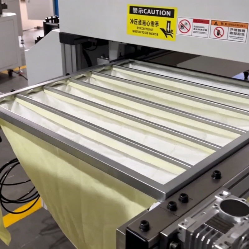 Industrial Bag Strip Clamping Machine