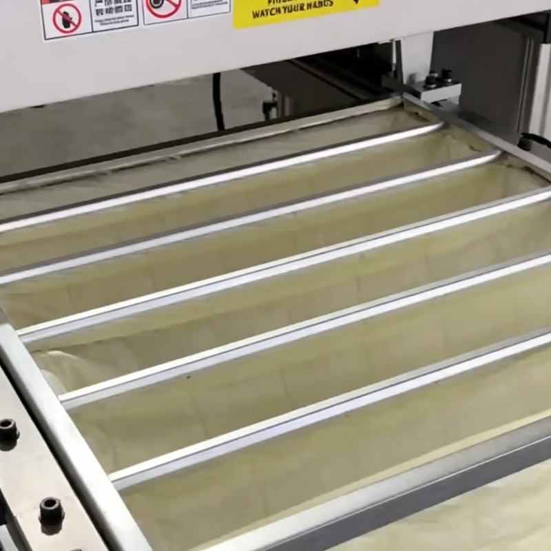 Automatic Clamping System for Bags Automatic Clamping System for Bags
