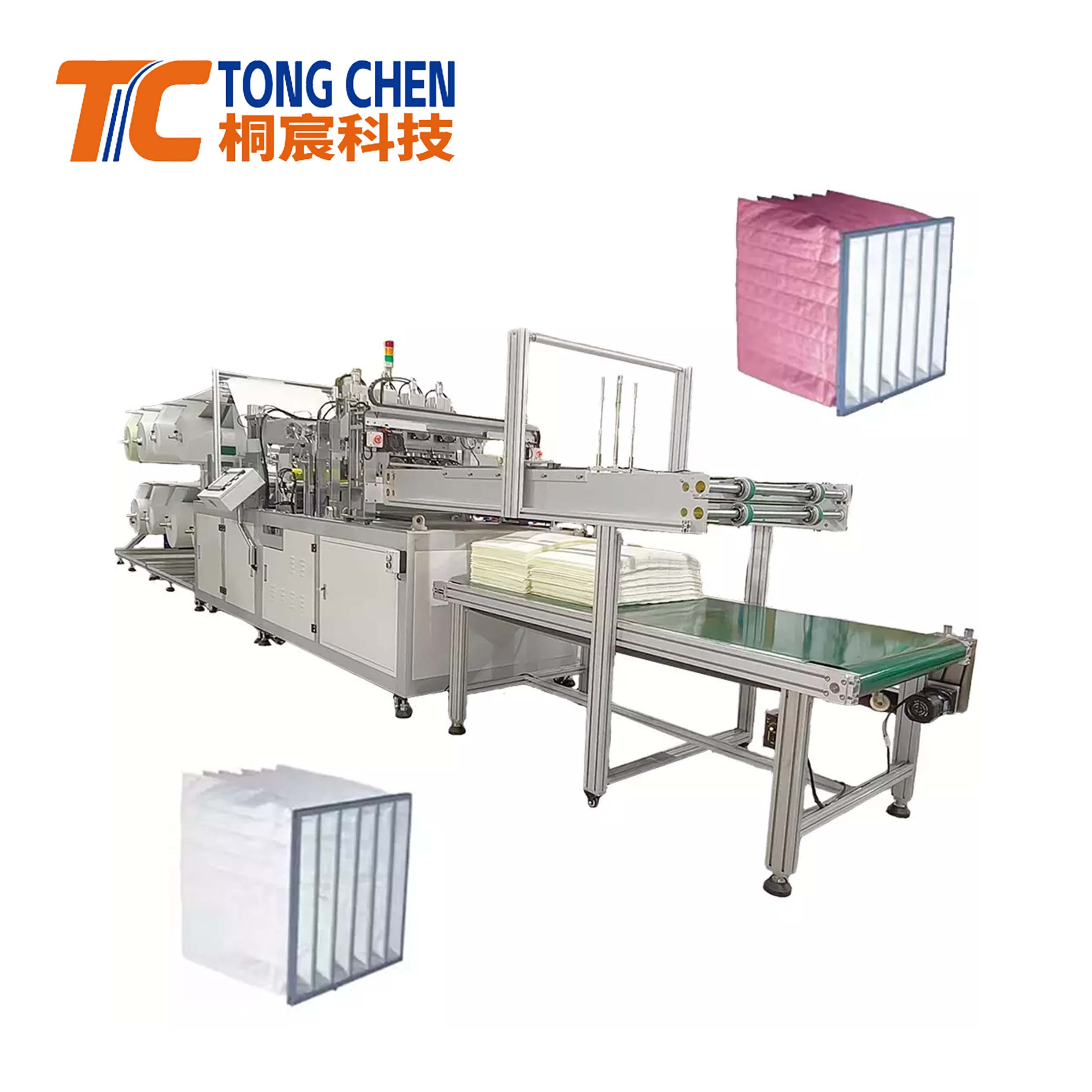 Pocket Filter Making Machine: Premium Solution for G4-F9 Medium-efficiency Filter Bag Production
