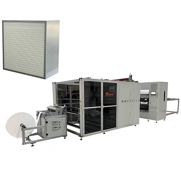 ribbon space blade pleater with ribbon pitching system for HEPA filter ribbon space blade pleater with ribbon pitching system for HEPA filter